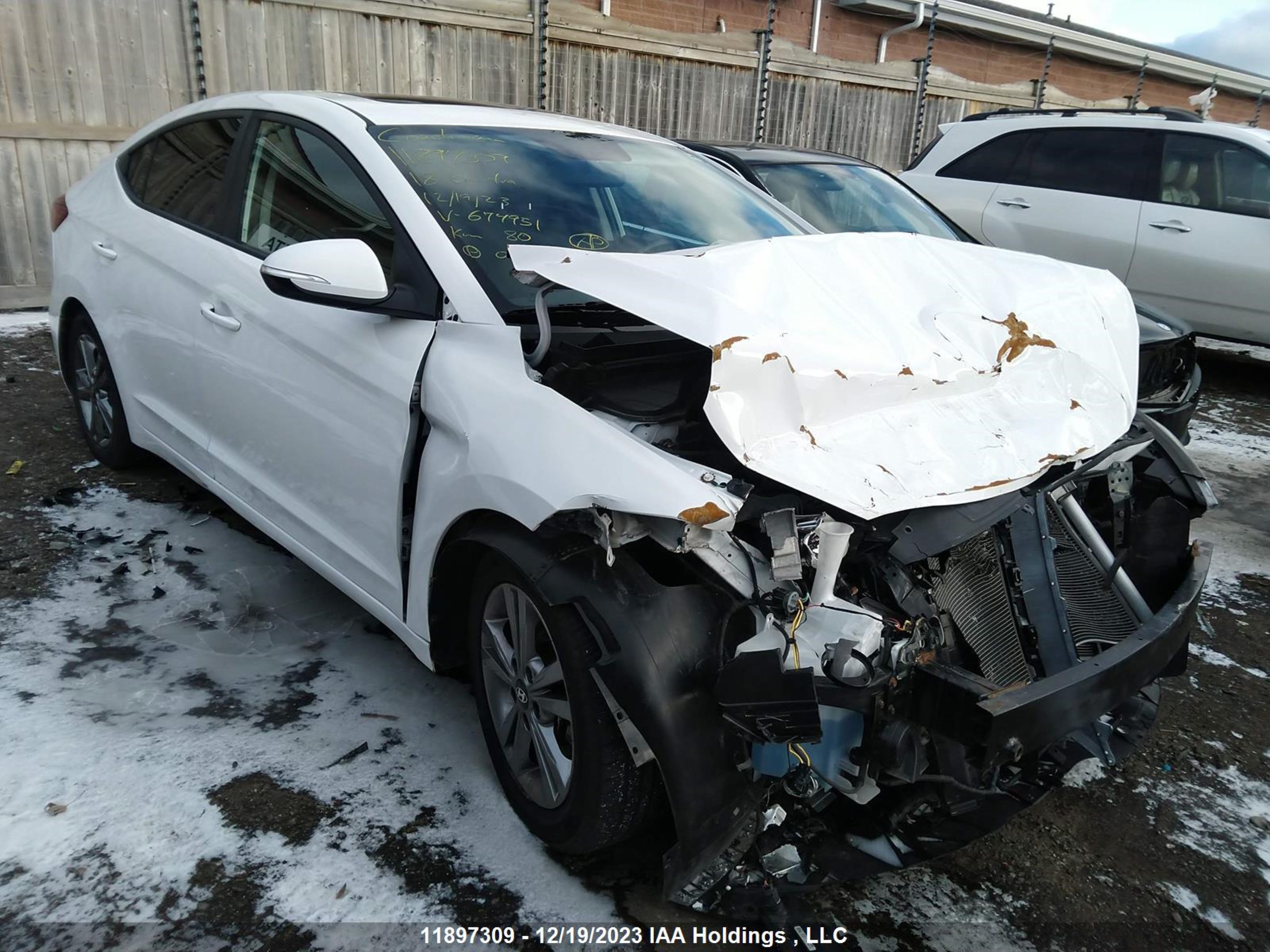 HYUNDAI ELANTRA 2018 kmhd84lf2ju674951