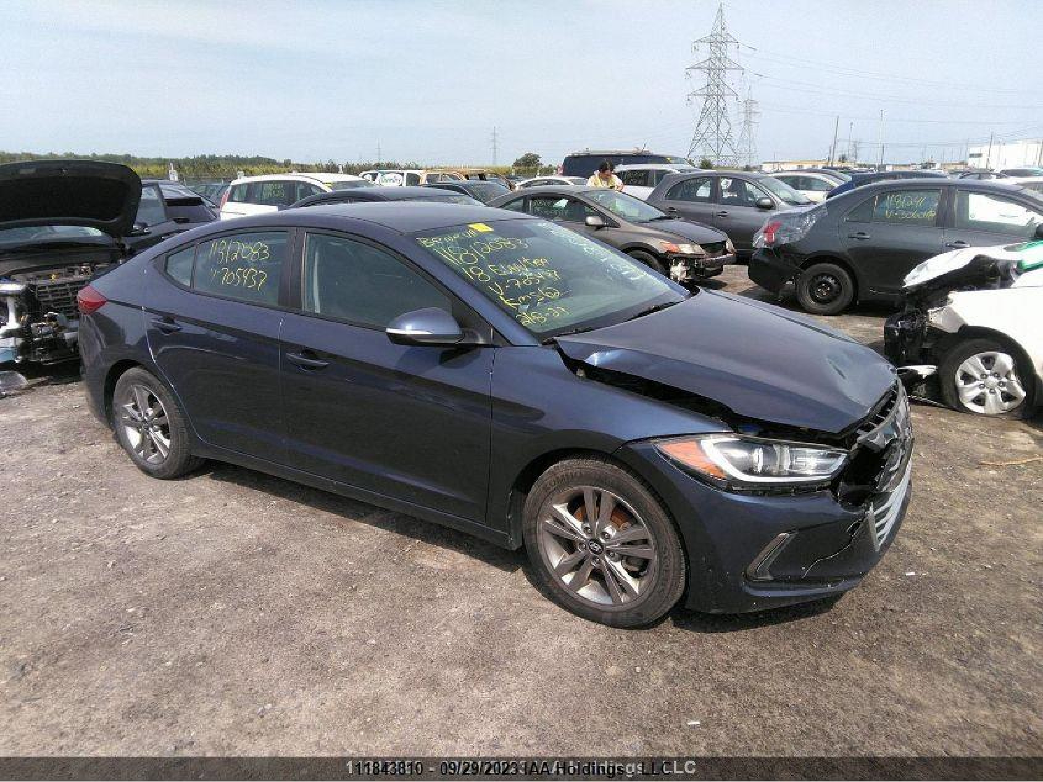 HYUNDAI ELANTRA 2018 kmhd84lf2ju705437