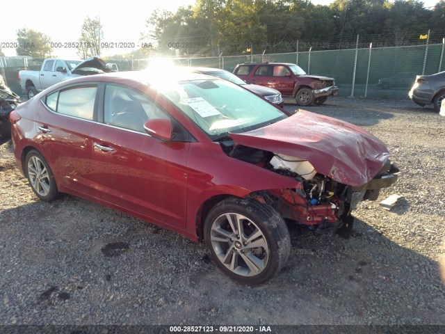 HYUNDAI ELANTRA 2017 kmhd84lf3hu162609