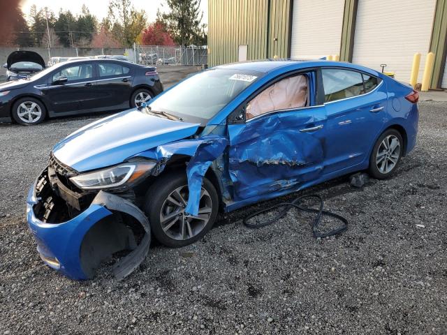 HYUNDAI ELANTRA 2017 kmhd84lf3hu162769