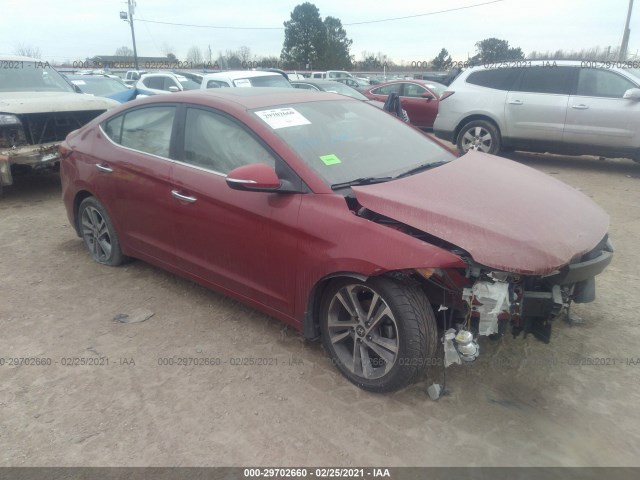 HYUNDAI ELANTRA 2017 kmhd84lf3hu197196