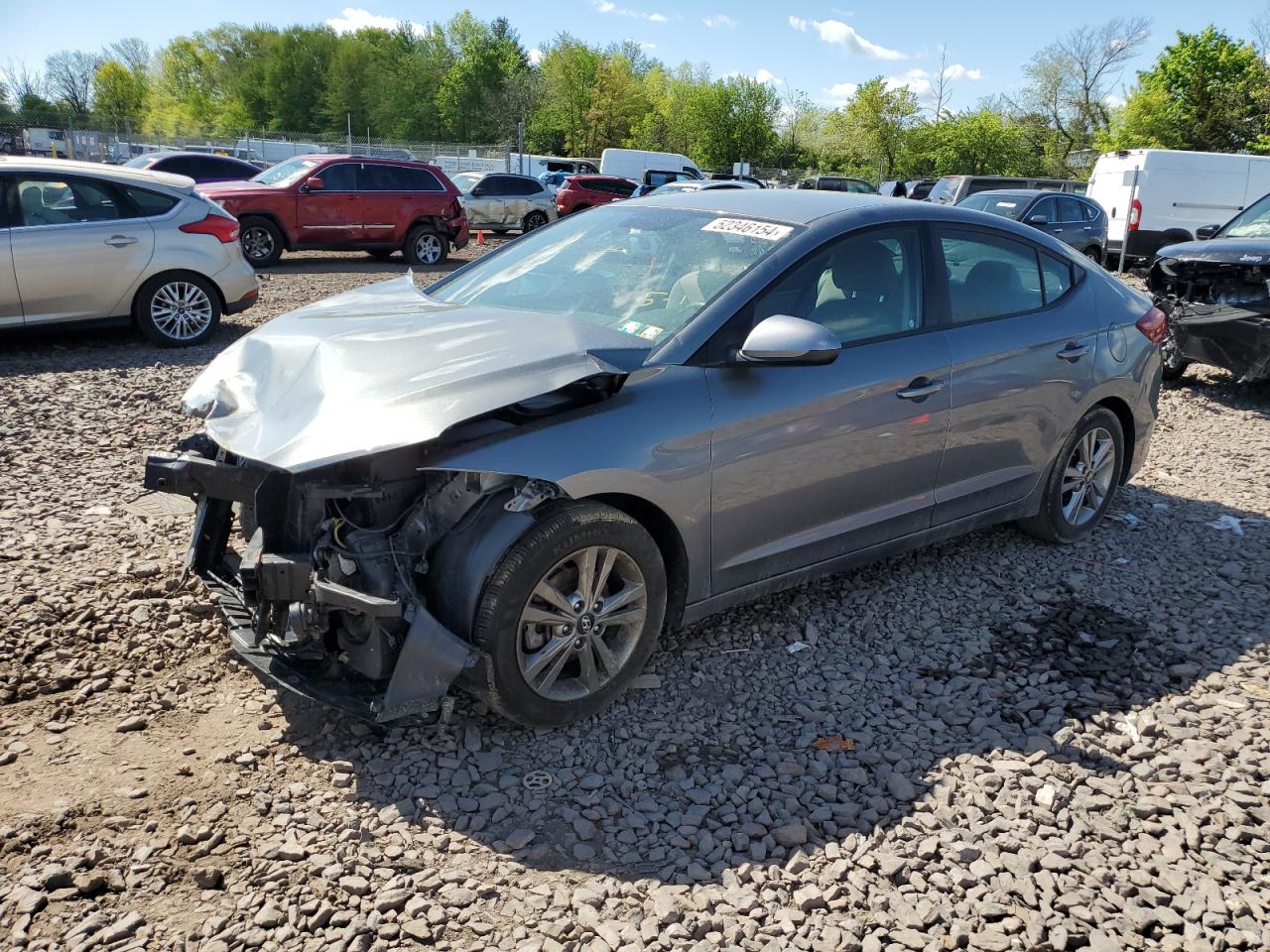 HYUNDAI ELANTRA SE 2017 kmhd84lf3hu241889