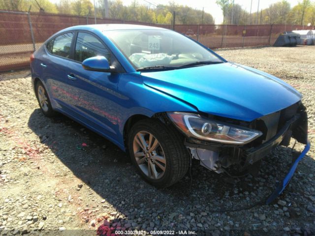 HYUNDAI ELANTRA 2017 kmhd84lf3hu300987