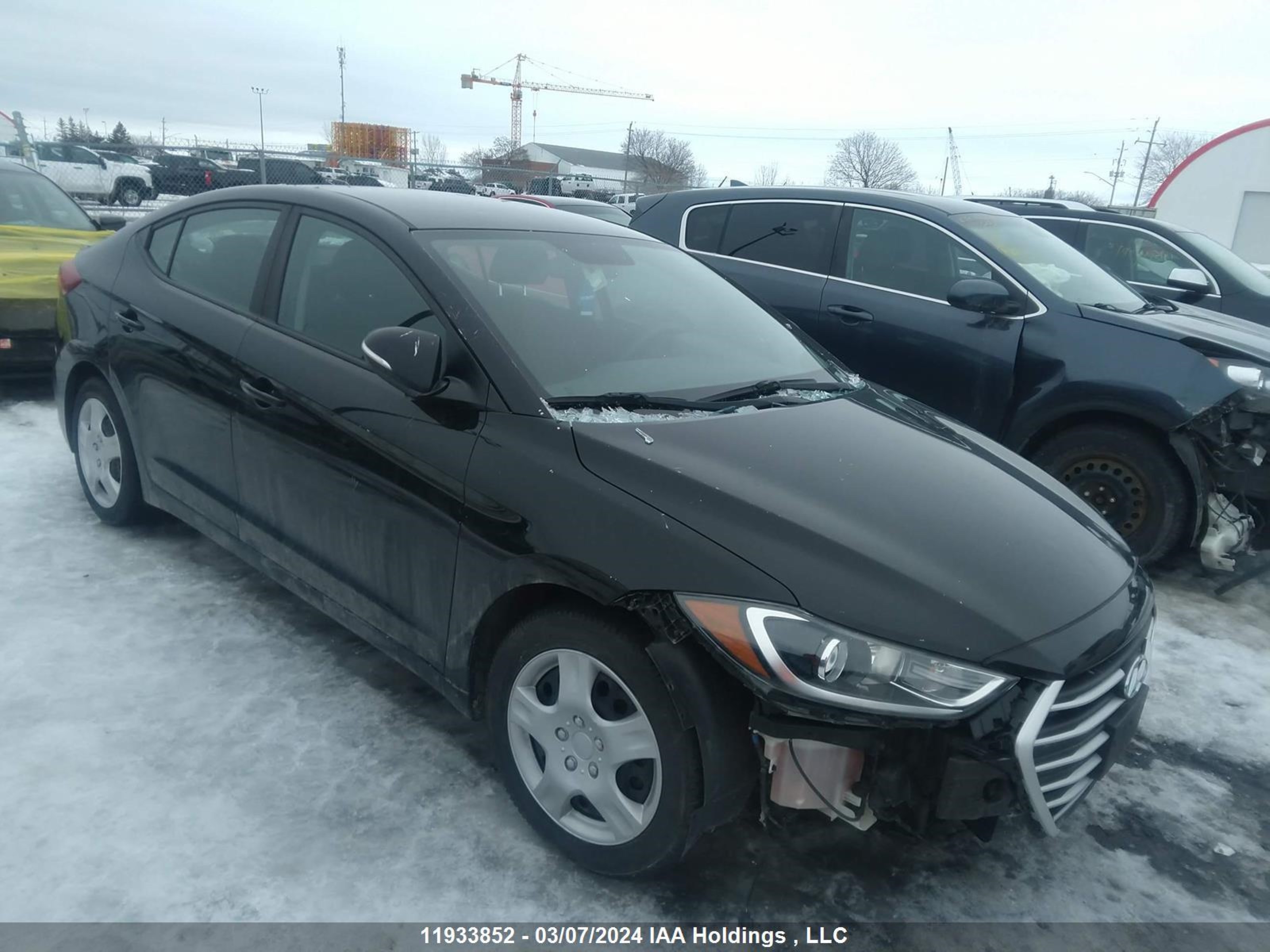 HYUNDAI ELANTRA 2017 kmhd84lf3hu308197