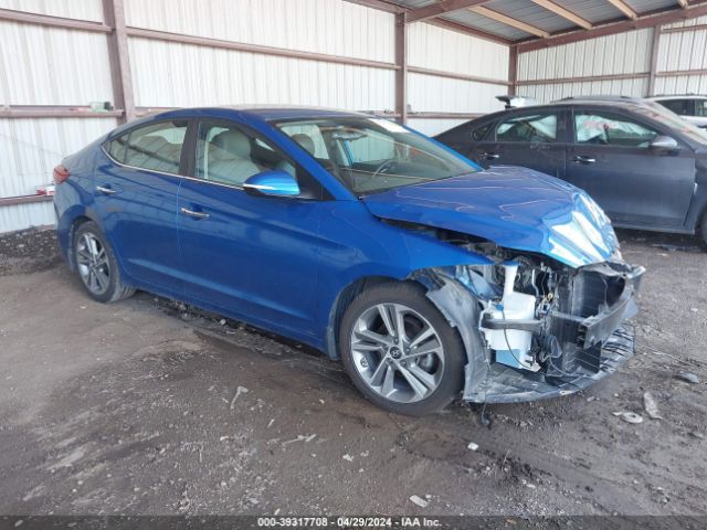 HYUNDAI ELANTRA 2017 kmhd84lf3hu356606