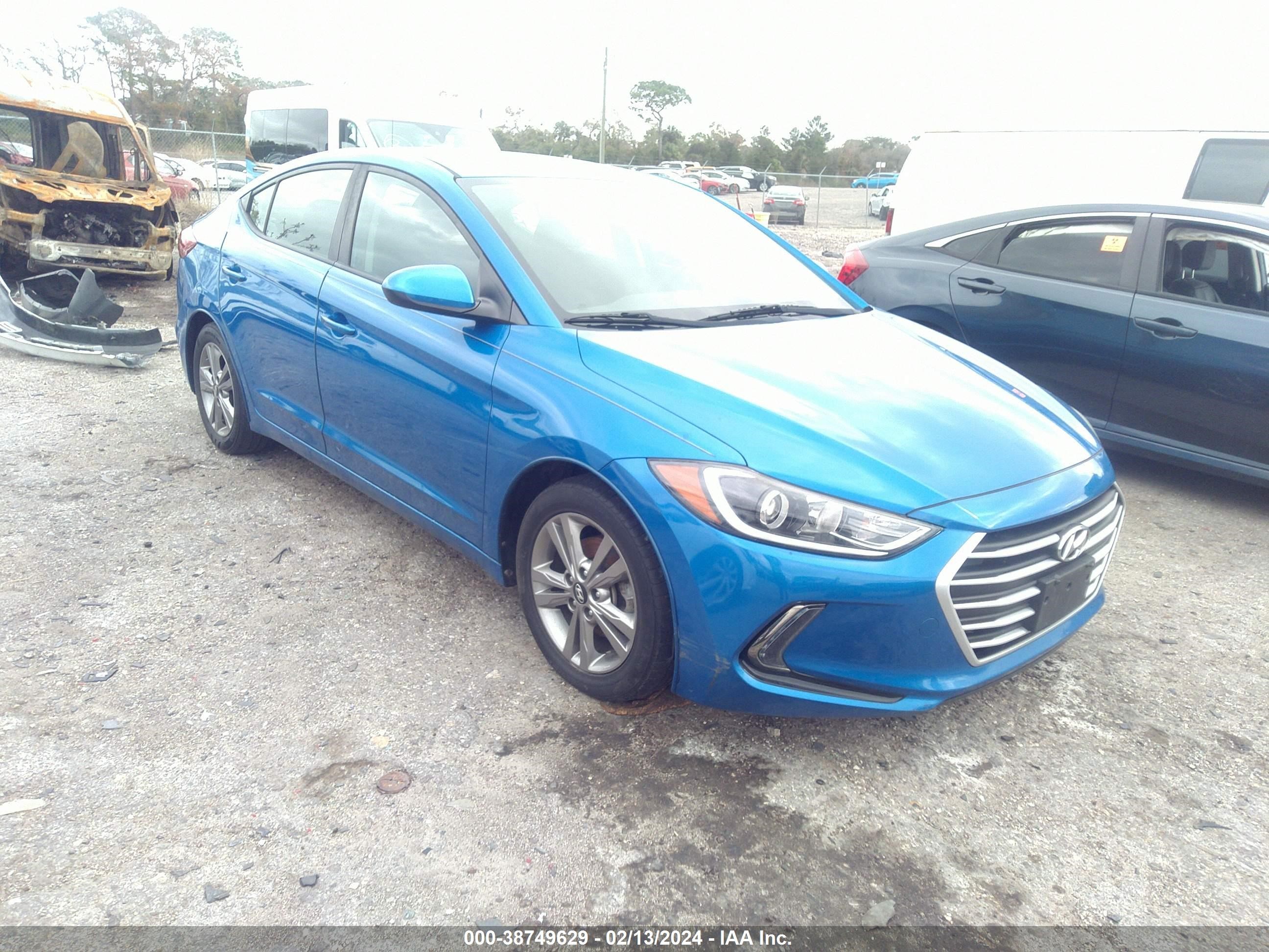 HYUNDAI ELANTRA 2017 kmhd84lf3hu400667