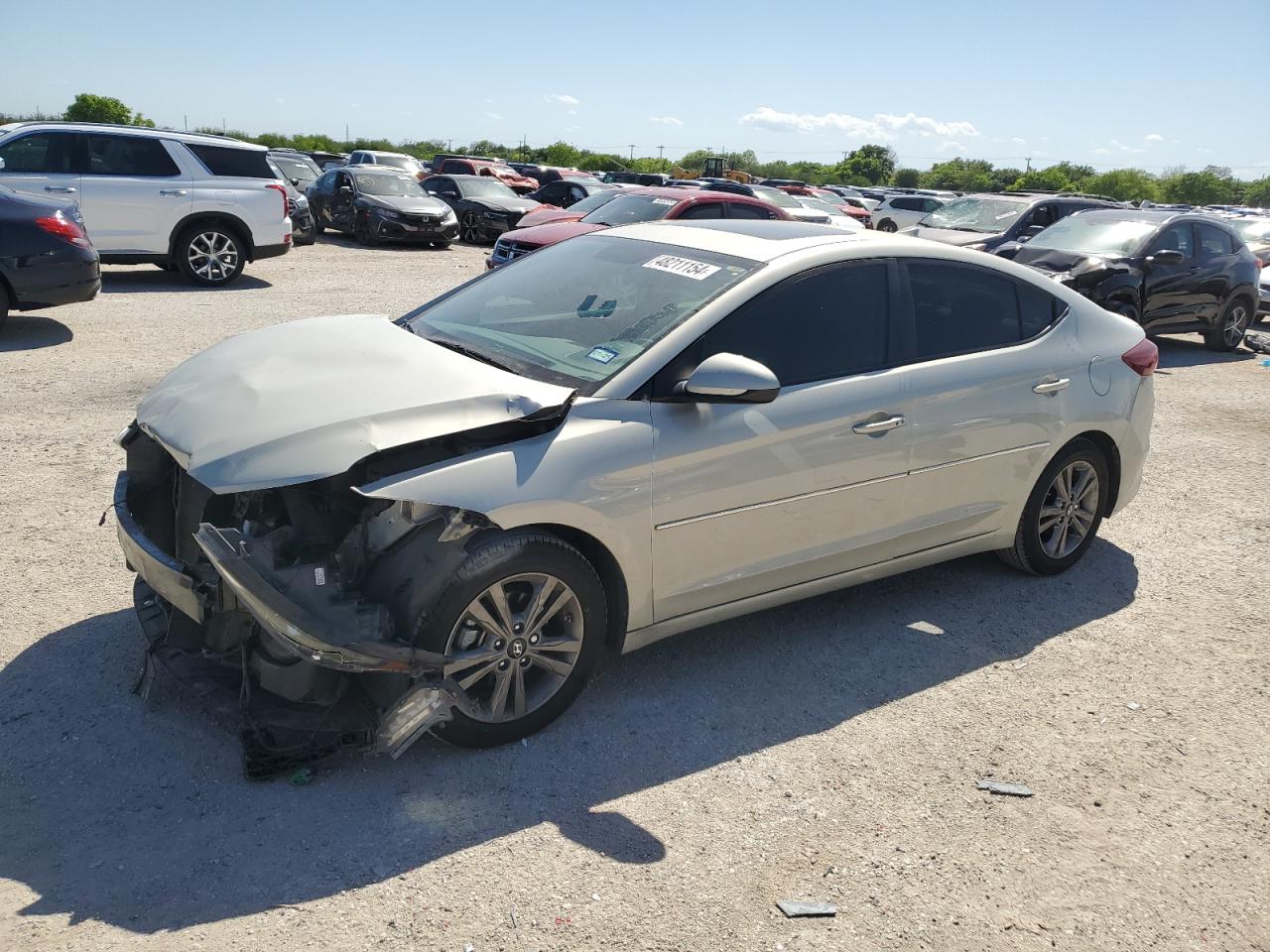 HYUNDAI ELANTRA 2017 kmhd84lf3hu408056