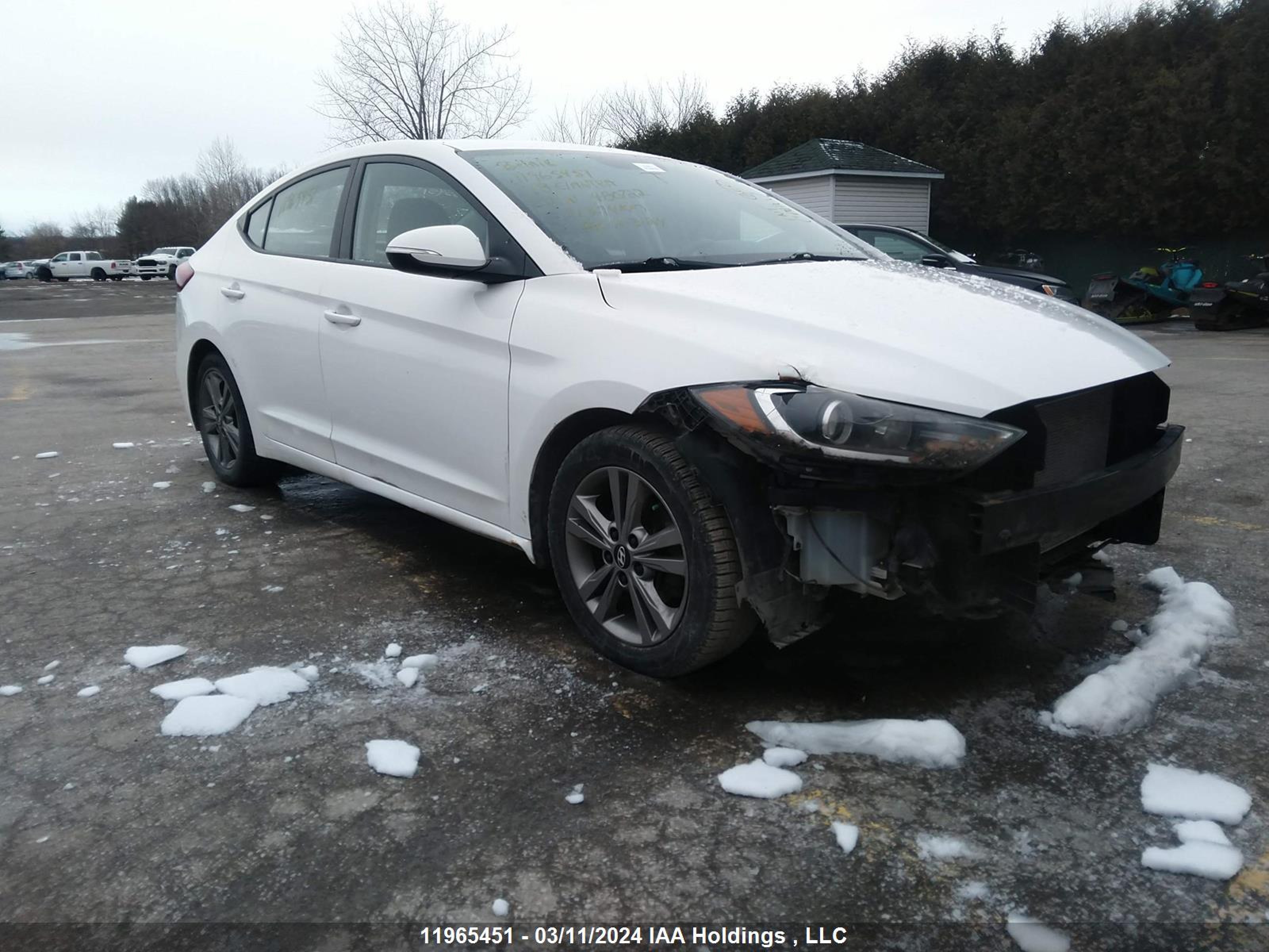 HYUNDAI ELANTRA 2018 kmhd84lf3ju480722