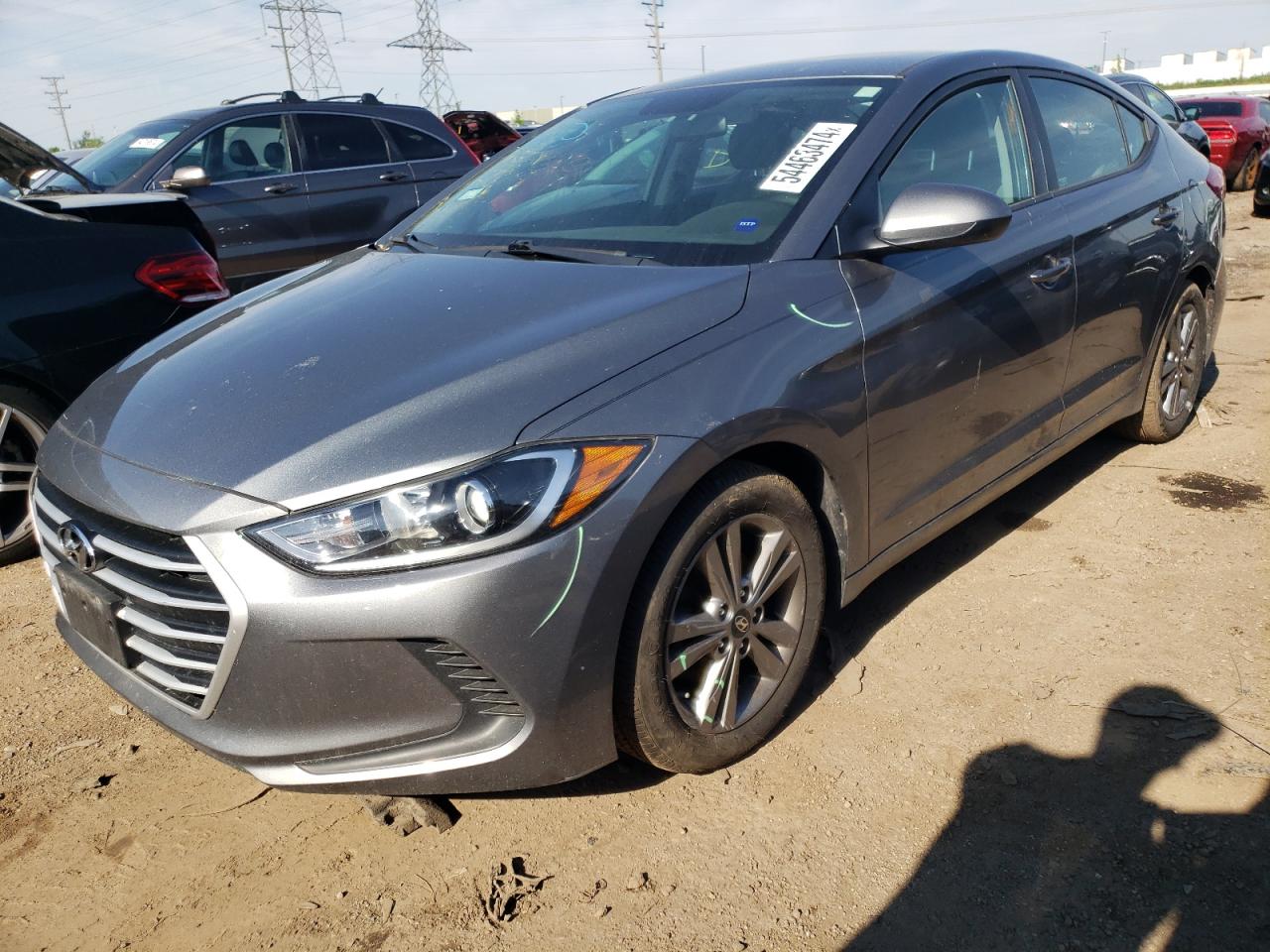 HYUNDAI ELANTRA 2018 kmhd84lf3ju505800