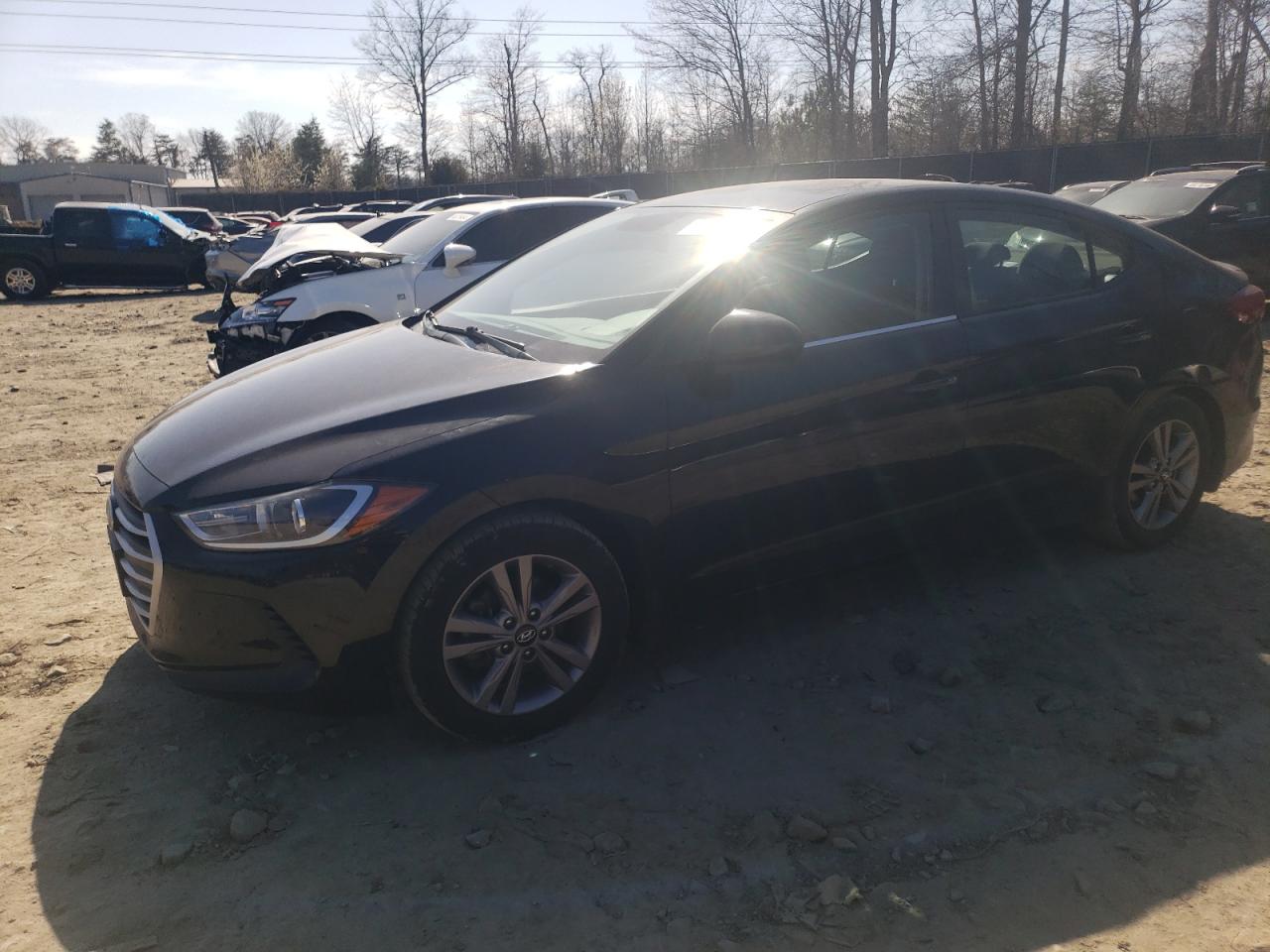 HYUNDAI ELANTRA 2018 kmhd84lf3ju508275