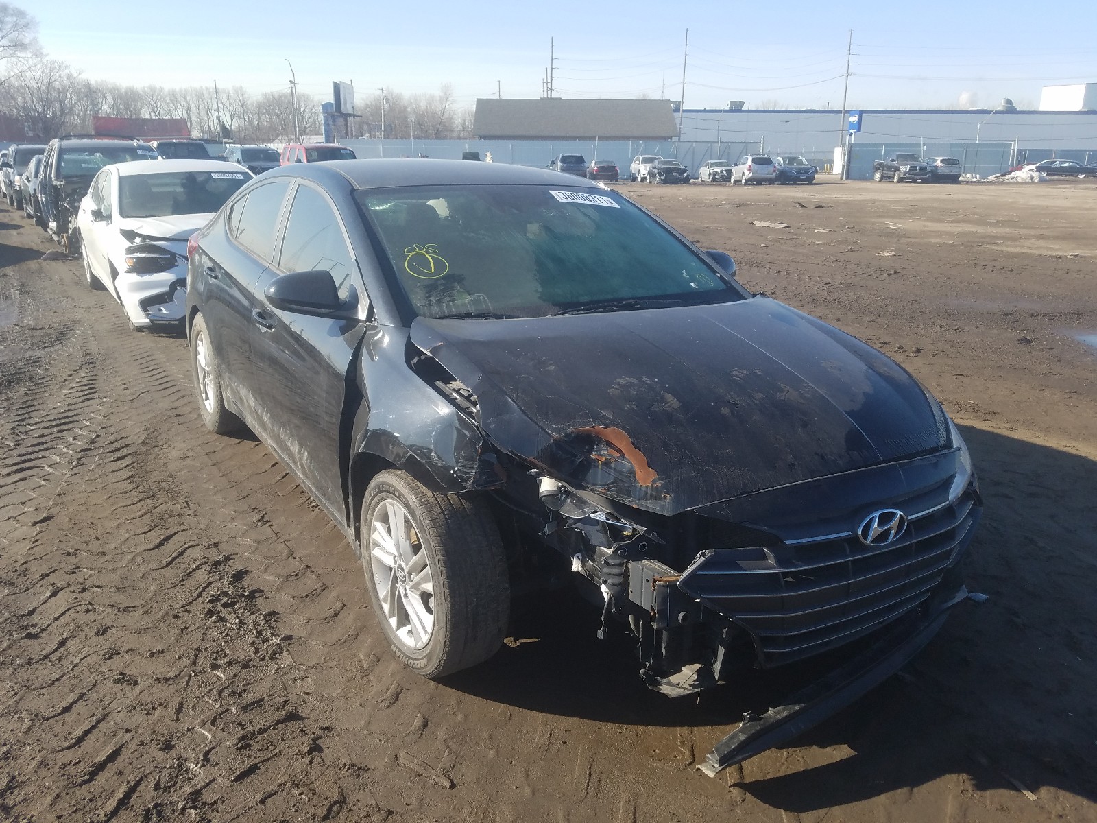 HYUNDAI ELANTRA SE 2019 kmhd84lf3ku773327