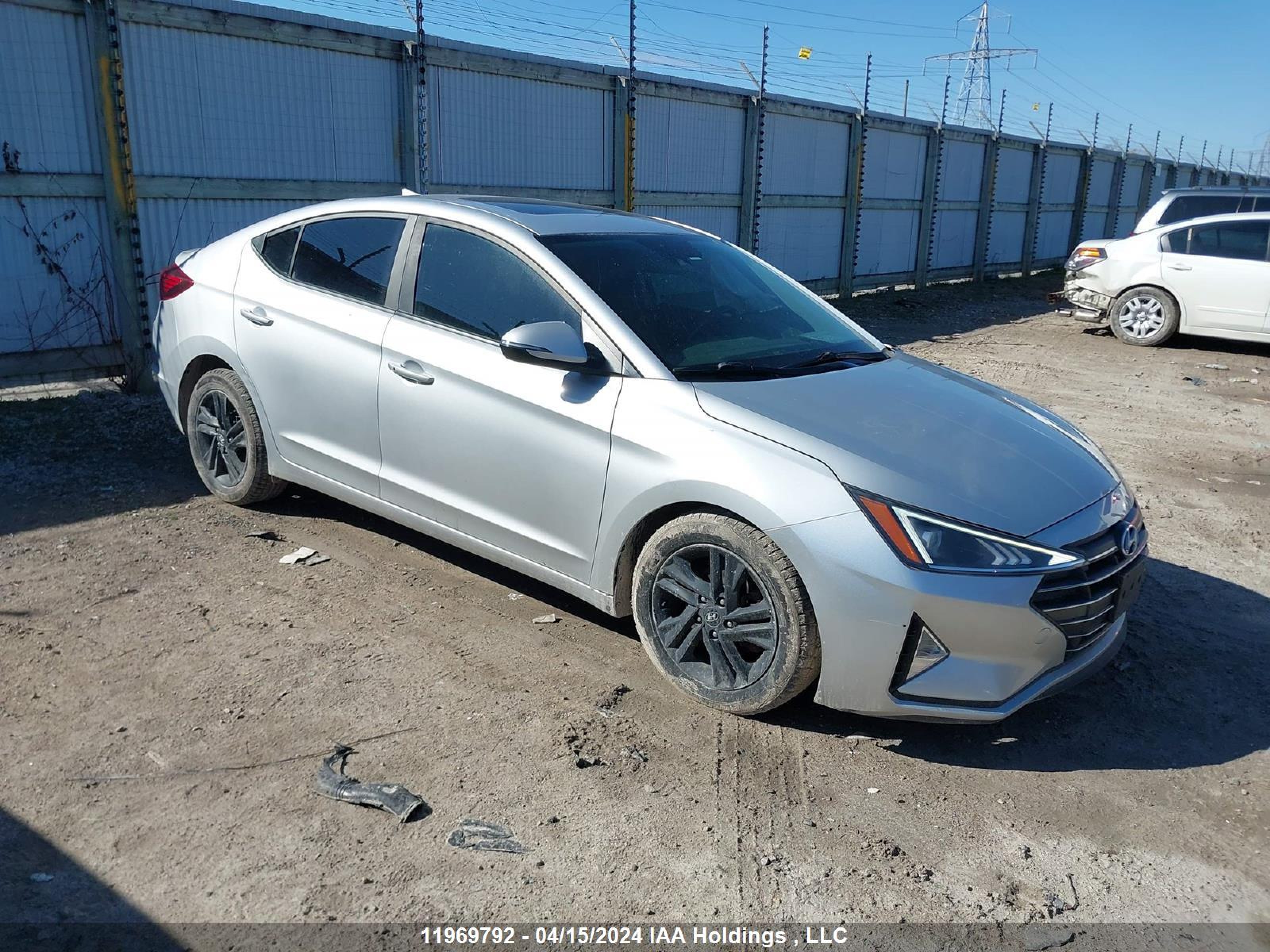 HYUNDAI ELANTRA 2019 kmhd84lf3ku774381