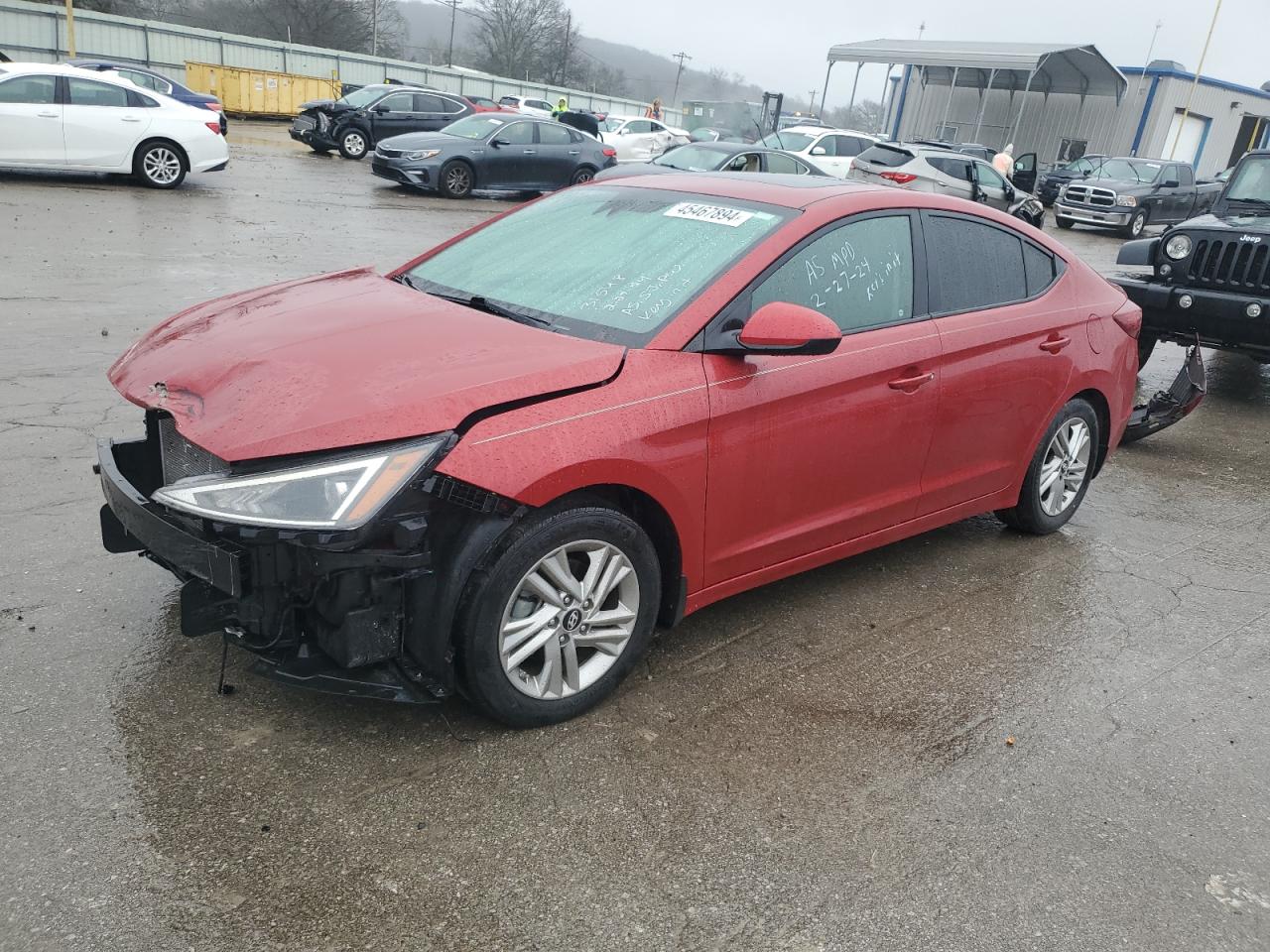 HYUNDAI ELANTRA 2019 kmhd84lf3ku831548