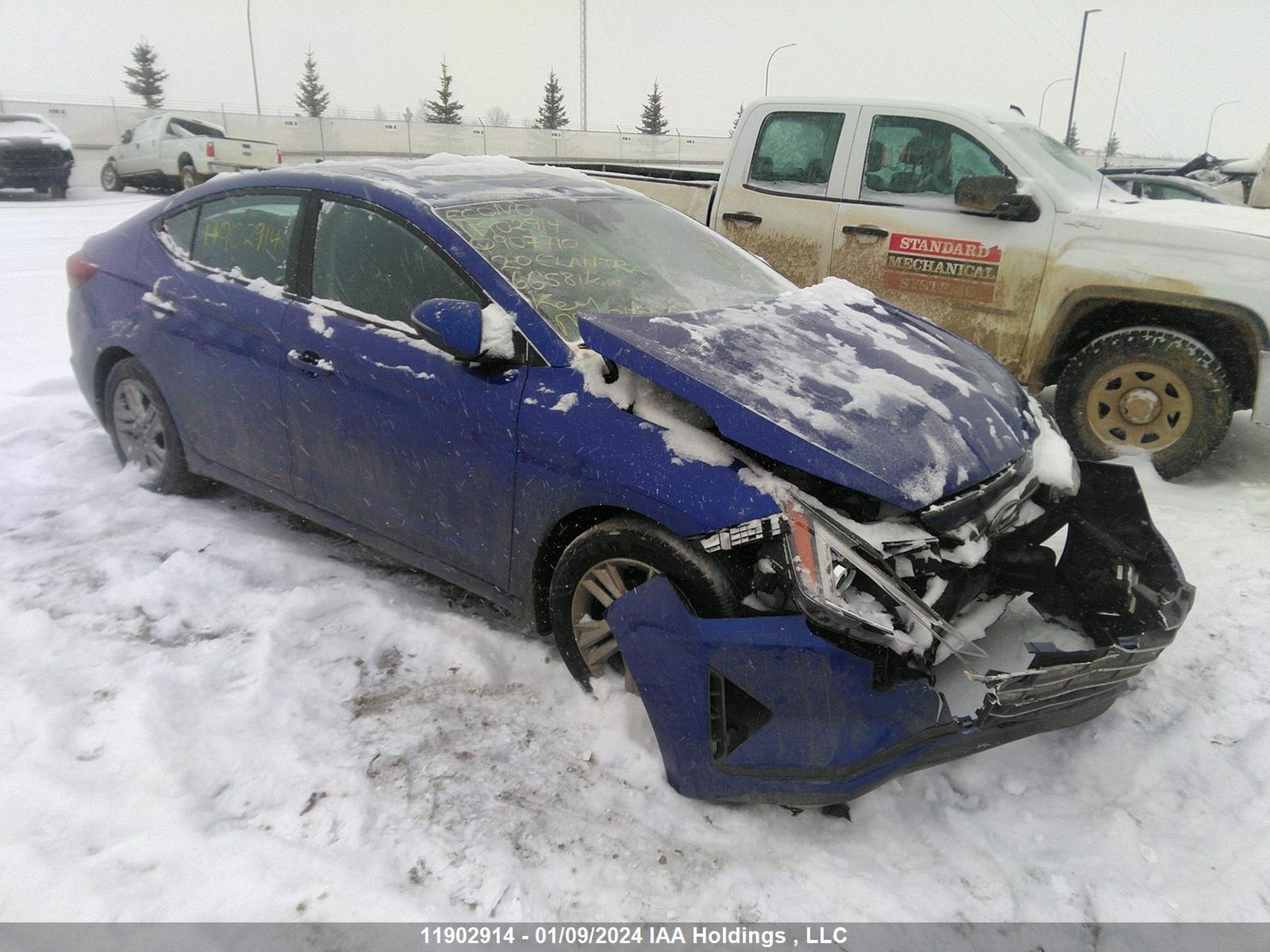 HYUNDAI ELANTRA 2020 kmhd84lf3lu907710