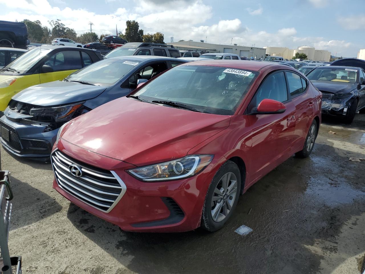 HYUNDAI ELANTRA 2017 kmhd84lf4hu061420