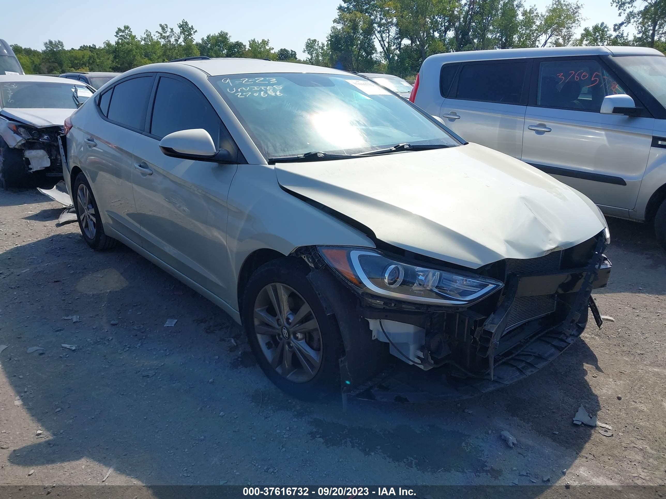 HYUNDAI ELANTRA 2017 kmhd84lf4hu074443