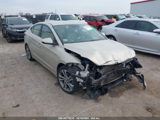 HYUNDAI ELANTRA 2017 kmhd84lf4hu077102