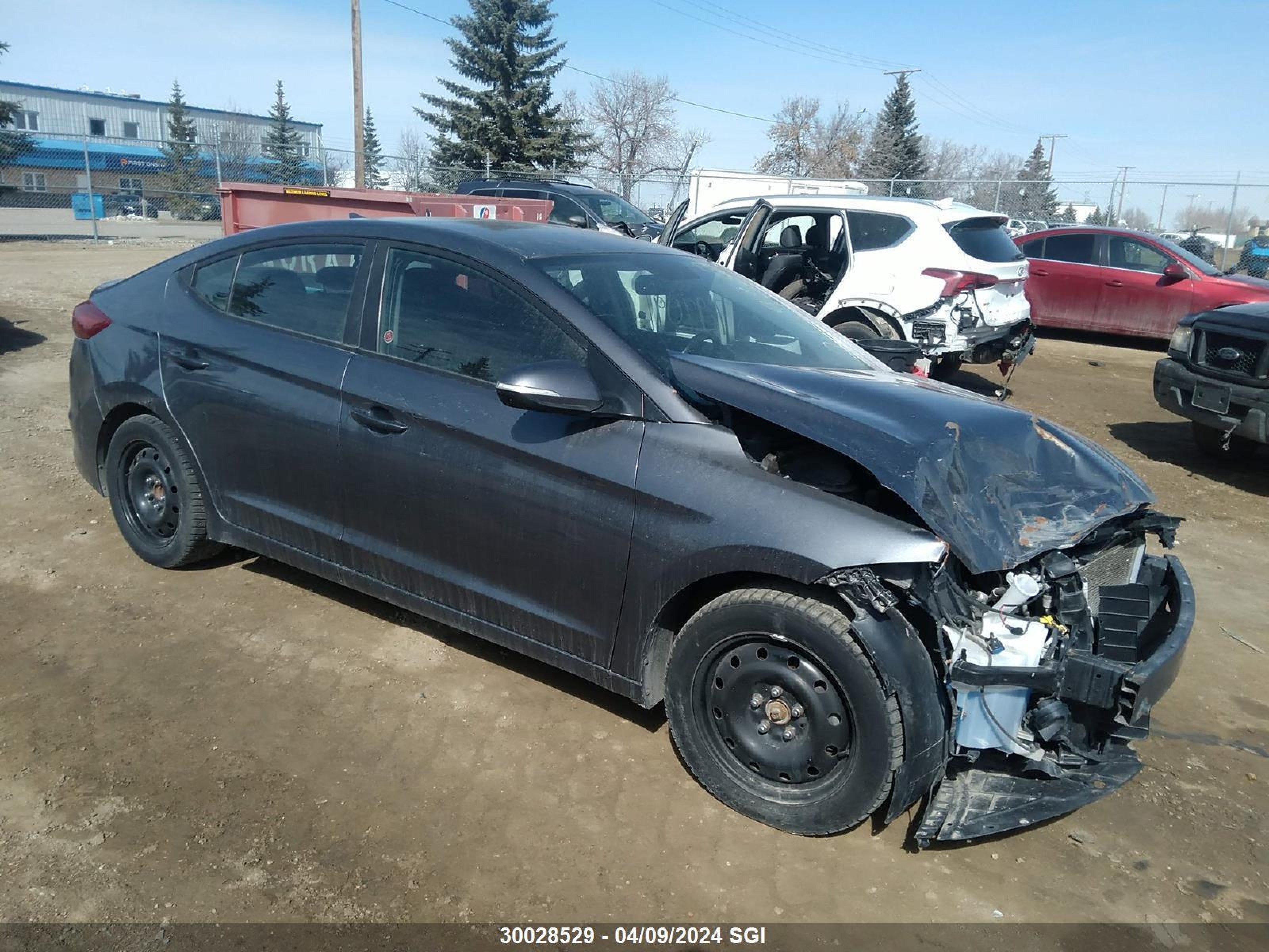 HYUNDAI ELANTRA 2017 kmhd84lf4hu209307