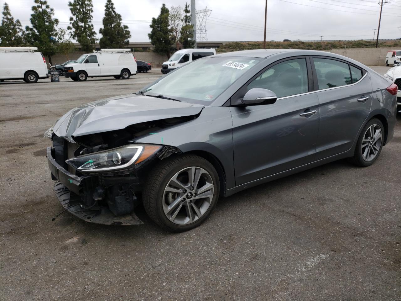 HYUNDAI ELANTRA 2017 kmhd84lf4hu264307