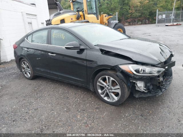 HYUNDAI ELANTRA 2017 kmhd84lf4hu279096