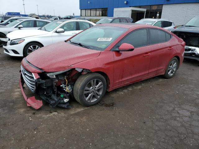 HYUNDAI ELANTRA SE 2017 kmhd84lf4hu358719