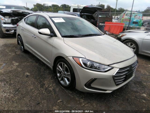 HYUNDAI ELANTRA 2017 kmhd84lf4hu365282