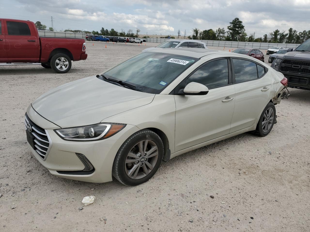 HYUNDAI ELANTRA 2017 kmhd84lf4hu423276