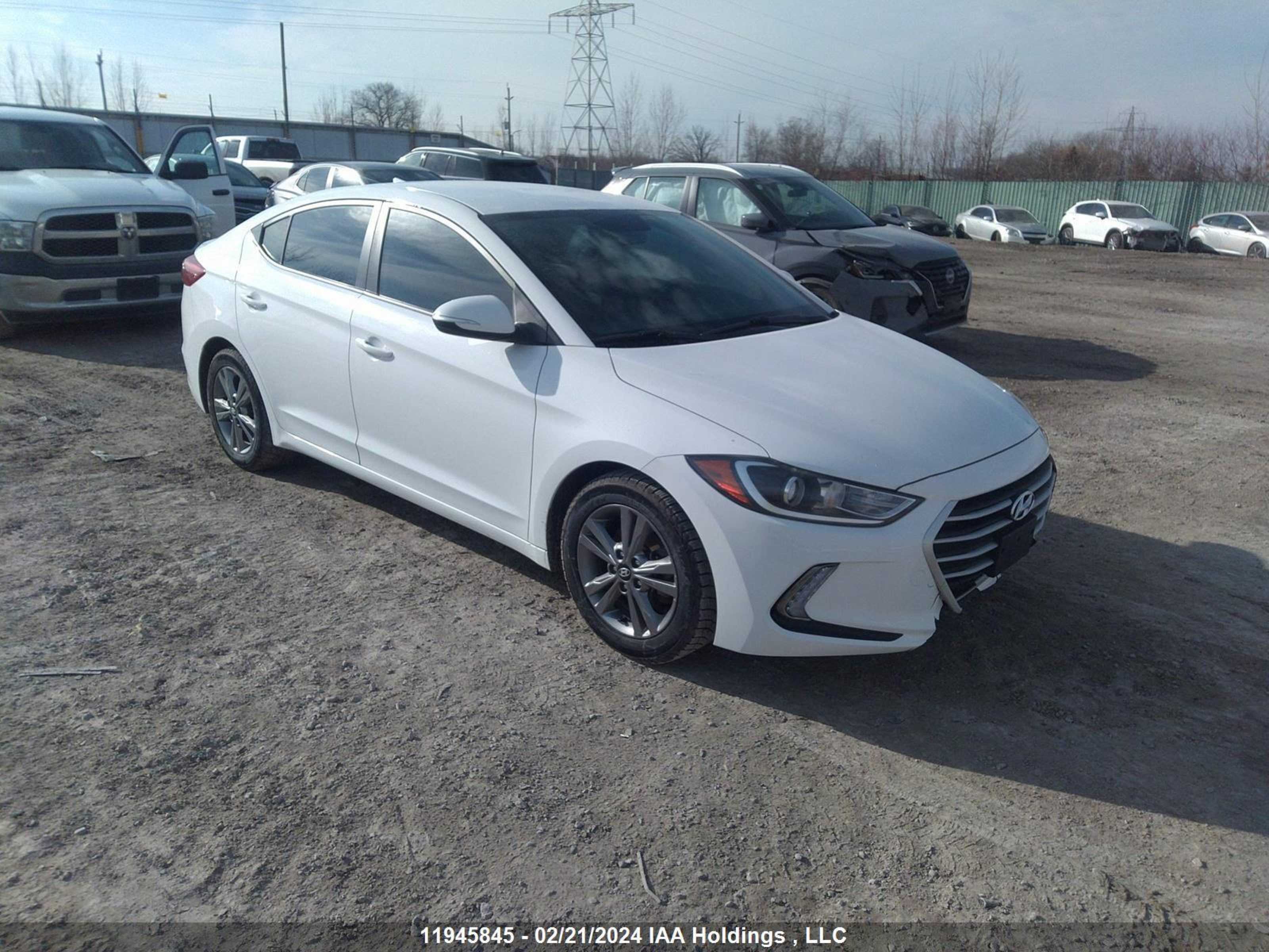 HYUNDAI ELANTRA 2018 kmhd84lf4ju519320