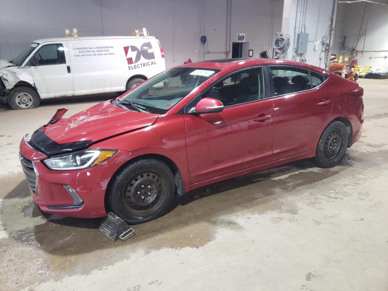 HYUNDAI ELANTRA 2018 kmhd84lf4ju605405