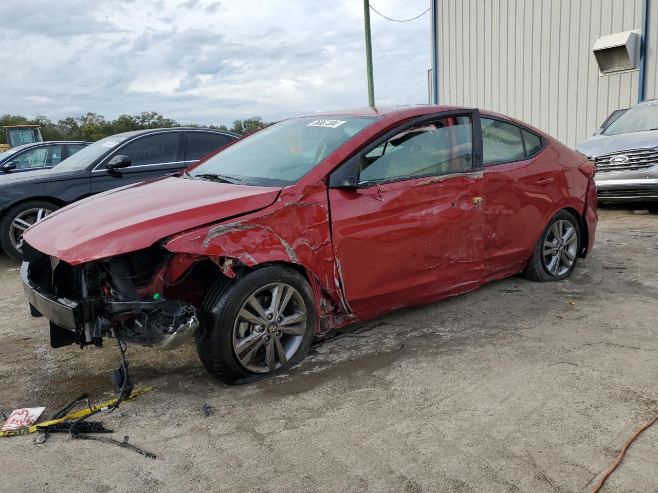 HYUNDAI ELANTRA 2018 kmhd84lf4ju658329