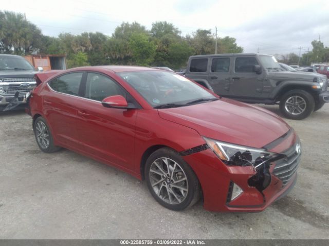 HYUNDAI ELANTRA 2019 kmhd84lf4ku841117