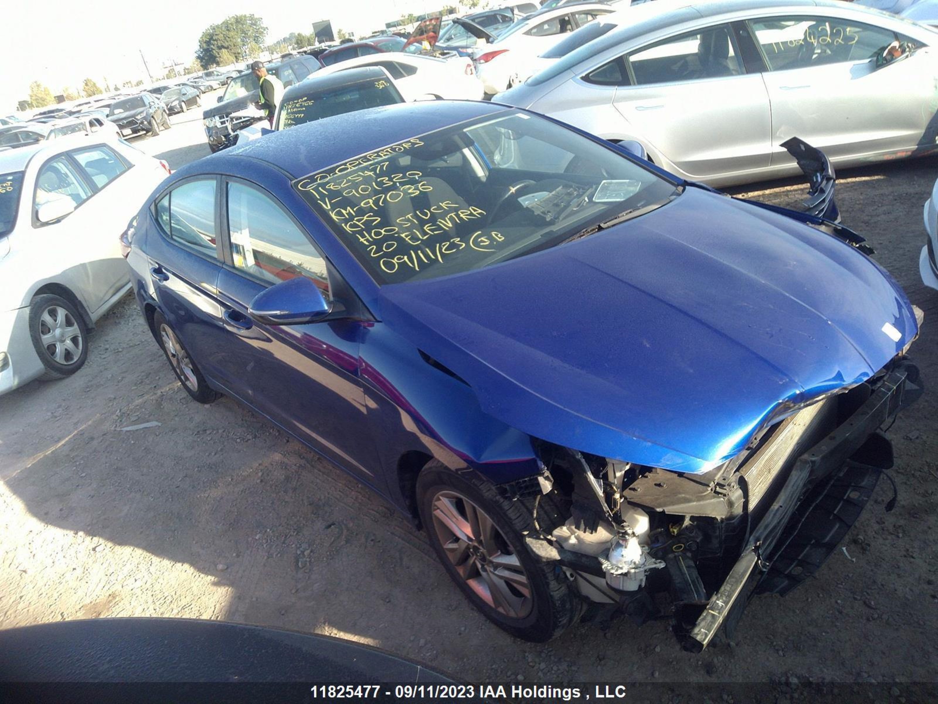 HYUNDAI ELANTRA 2020 kmhd84lf4lu901320