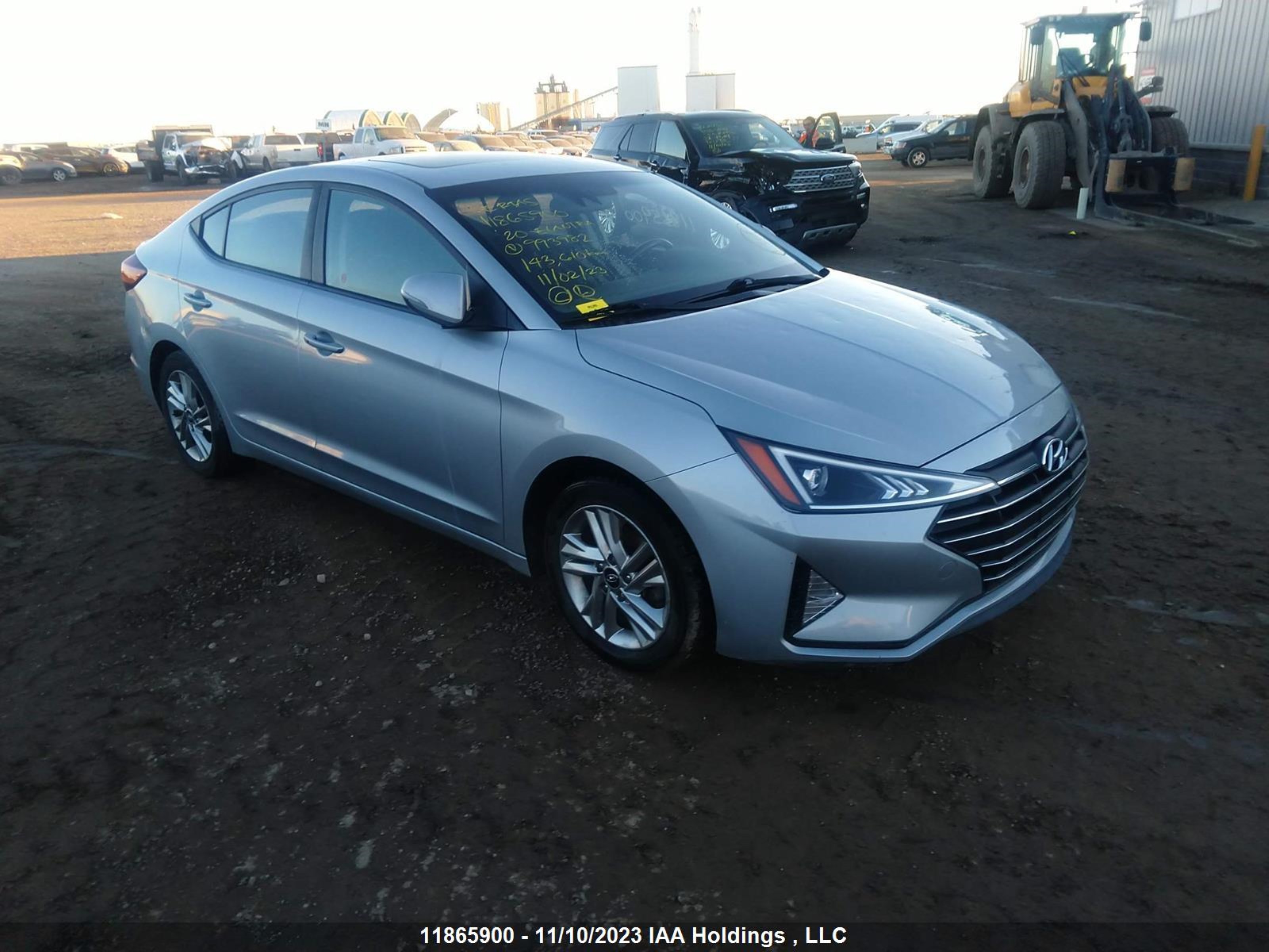 HYUNDAI ELANTRA 2020 kmhd84lf4lu993982