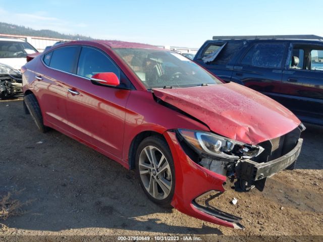 HYUNDAI ELANTRA 2017 kmhd84lf5hu061846