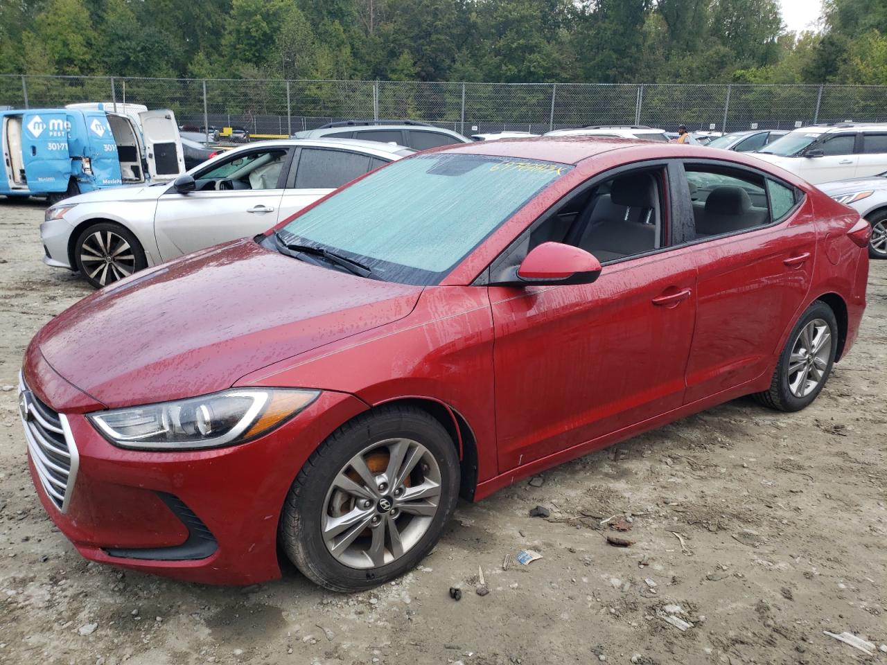 HYUNDAI ELANTRA 2017 kmhd84lf5hu064343