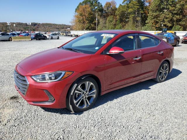 HYUNDAI ELANTRA 2017 kmhd84lf5hu118286