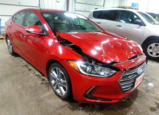 HYUNDAI ELANTRA 2017 kmhd84lf5hu127599