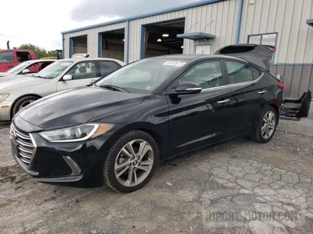 HYUNDAI ELANTRA 2017 kmhd84lf5hu127845