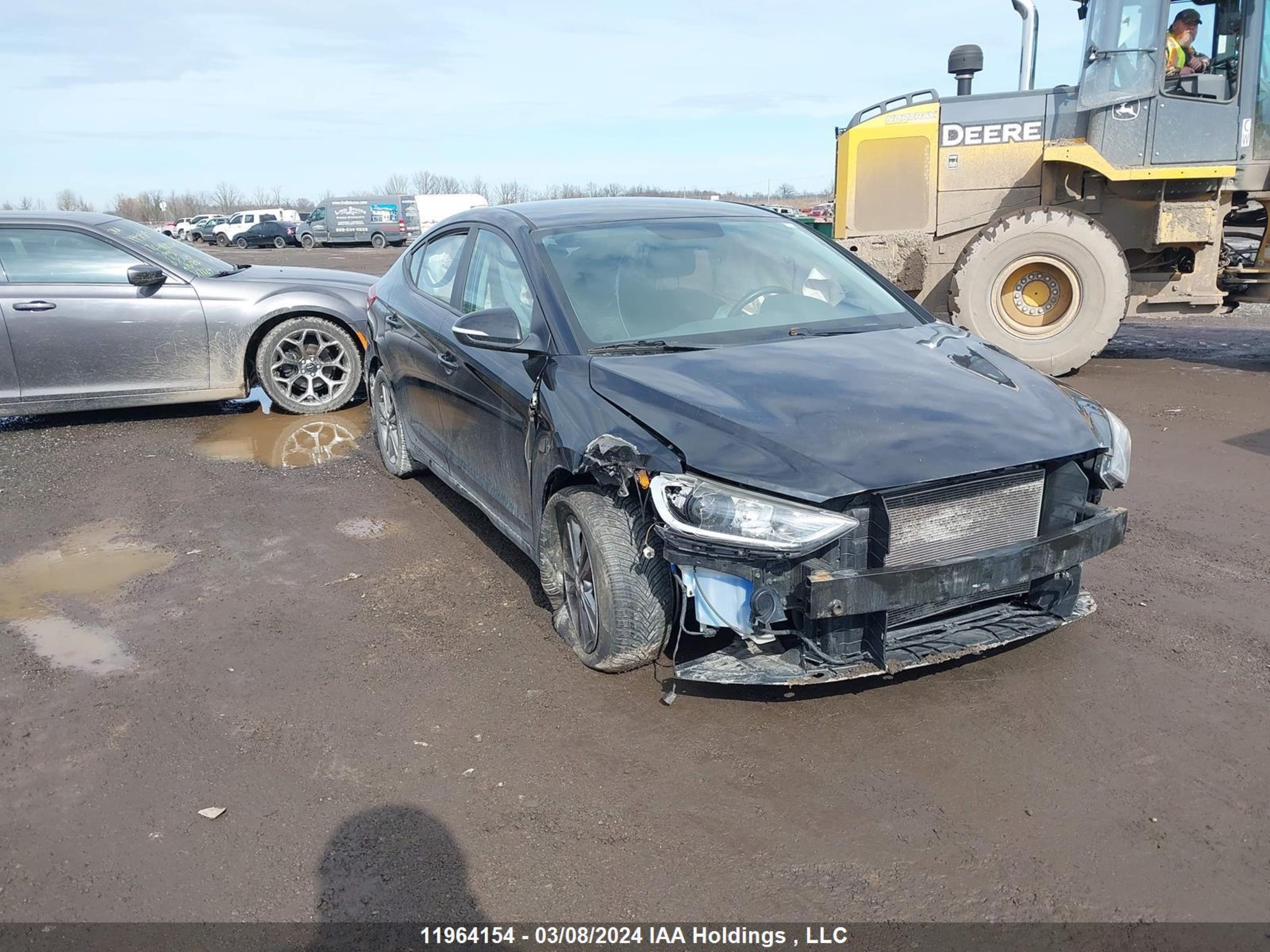 HYUNDAI ELANTRA 2017 kmhd84lf5hu129403