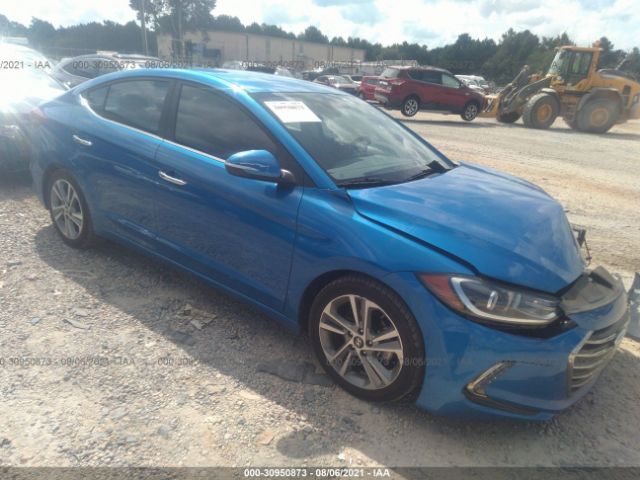 HYUNDAI ELANTRA 2017 kmhd84lf5hu143835