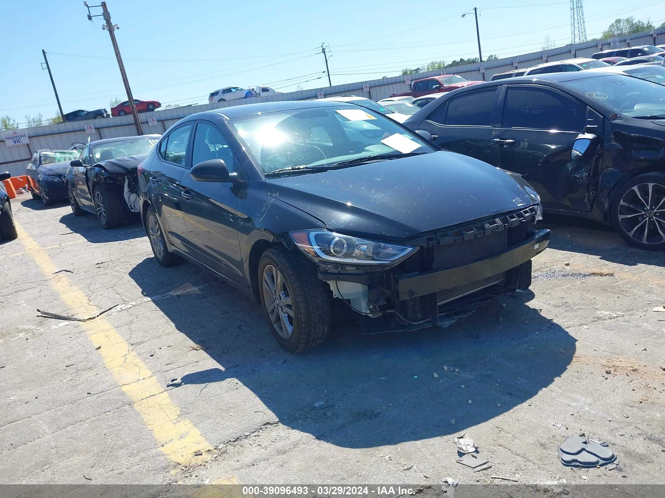 HYUNDAI ELANTRA 2017 kmhd84lf5hu206075