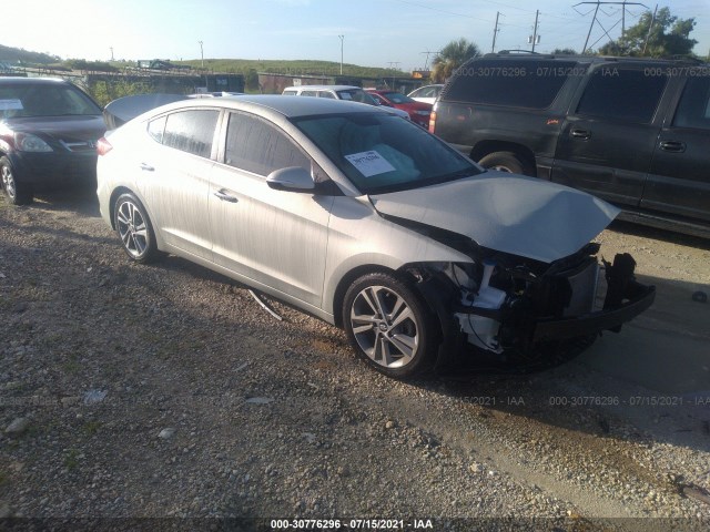 HYUNDAI ELANTRA 2017 kmhd84lf5hu211549