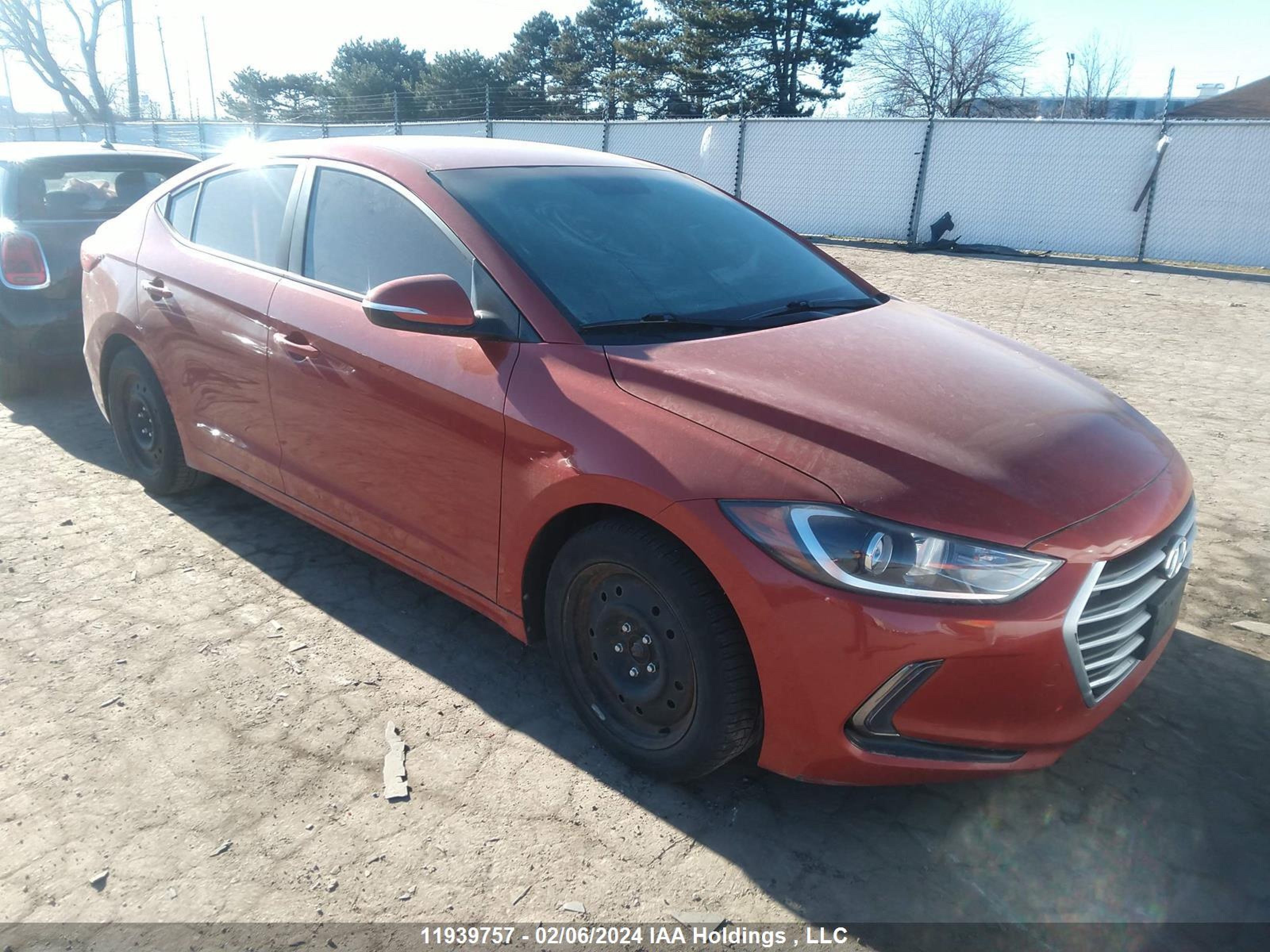 HYUNDAI ELANTRA 2017 kmhd84lf5hu228237