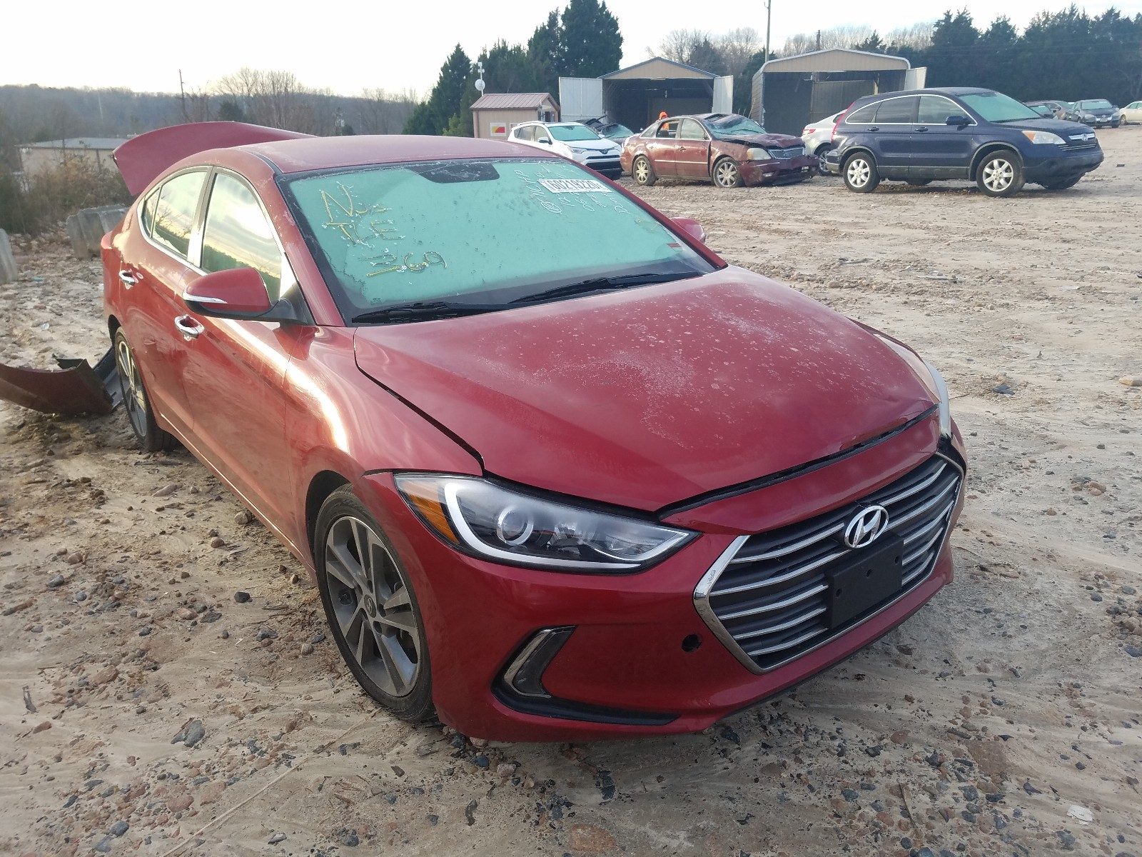 HYUNDAI ELANTRA SE 2017 kmhd84lf5hu267328