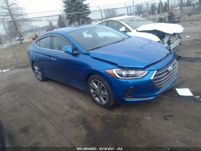 HYUNDAI ELANTRA 2017 kmhd84lf5hu339239