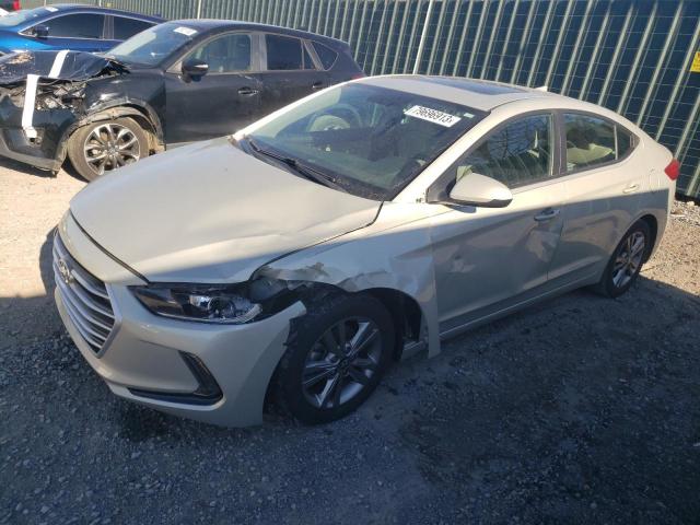 HYUNDAI ELANTRA 2017 kmhd84lf5hu376677