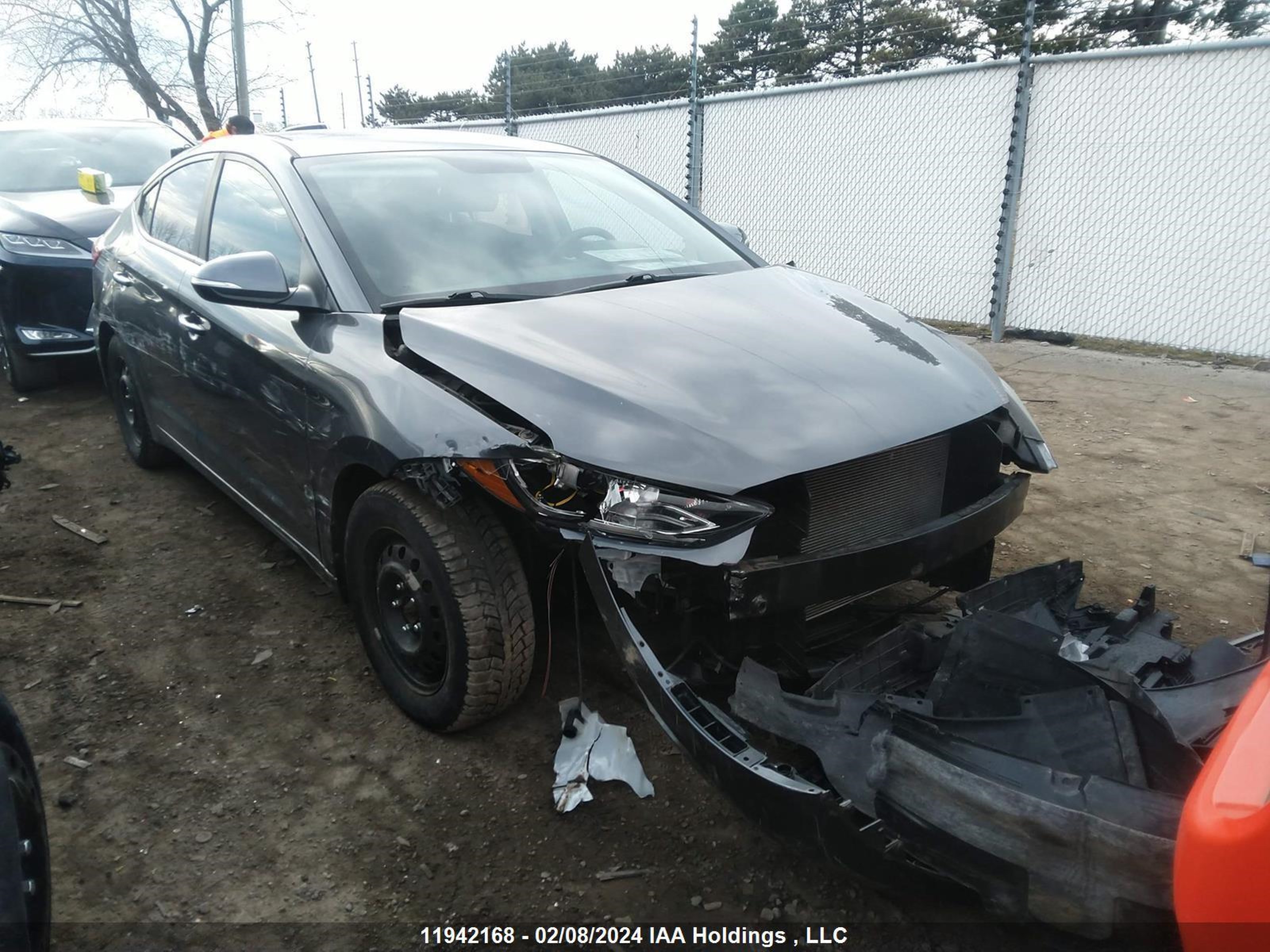 HYUNDAI ELANTRA 2018 kmhd84lf5ju639627