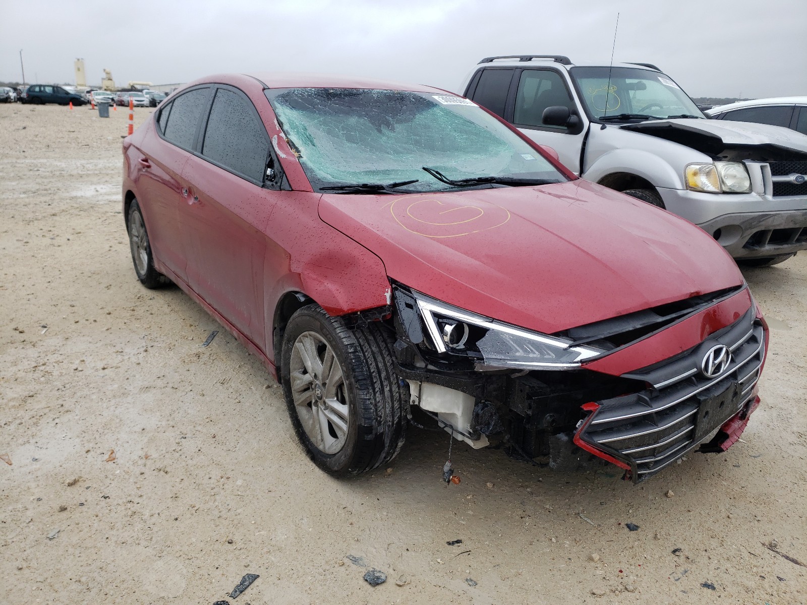 HYUNDAI ELANTRA SE 2019 kmhd84lf5ku743701