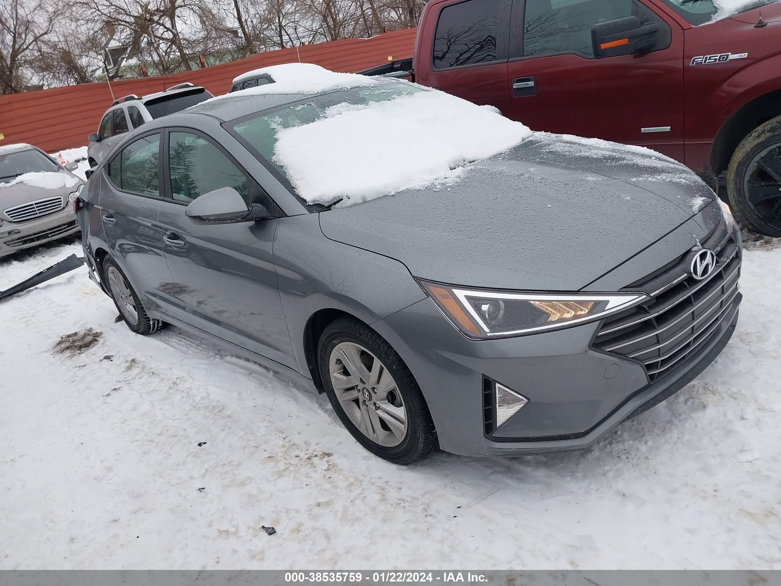 HYUNDAI ELANTRA 2019 kmhd84lf5ku745352