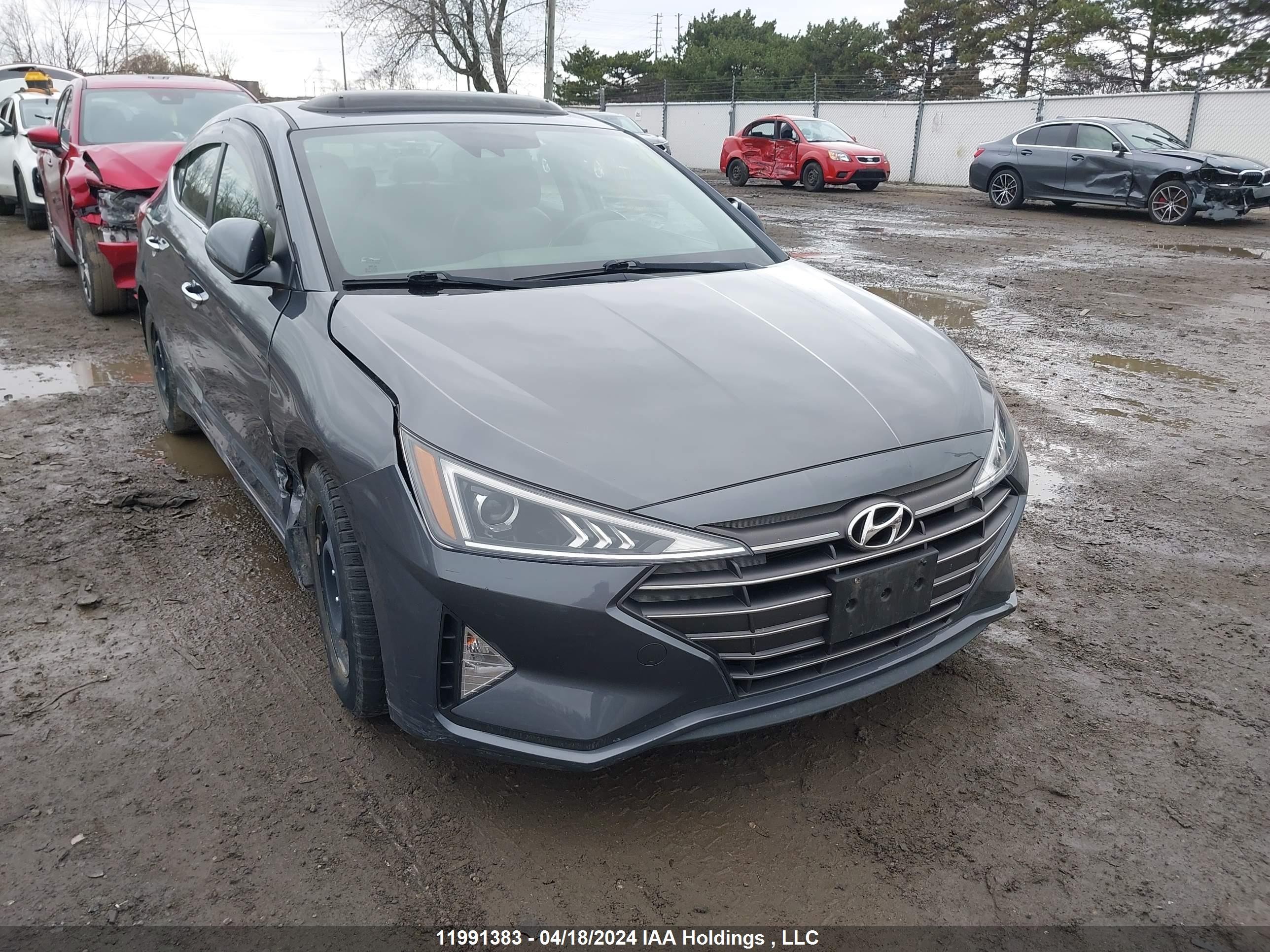 HYUNDAI ELANTRA 2019 kmhd84lf5ku772146